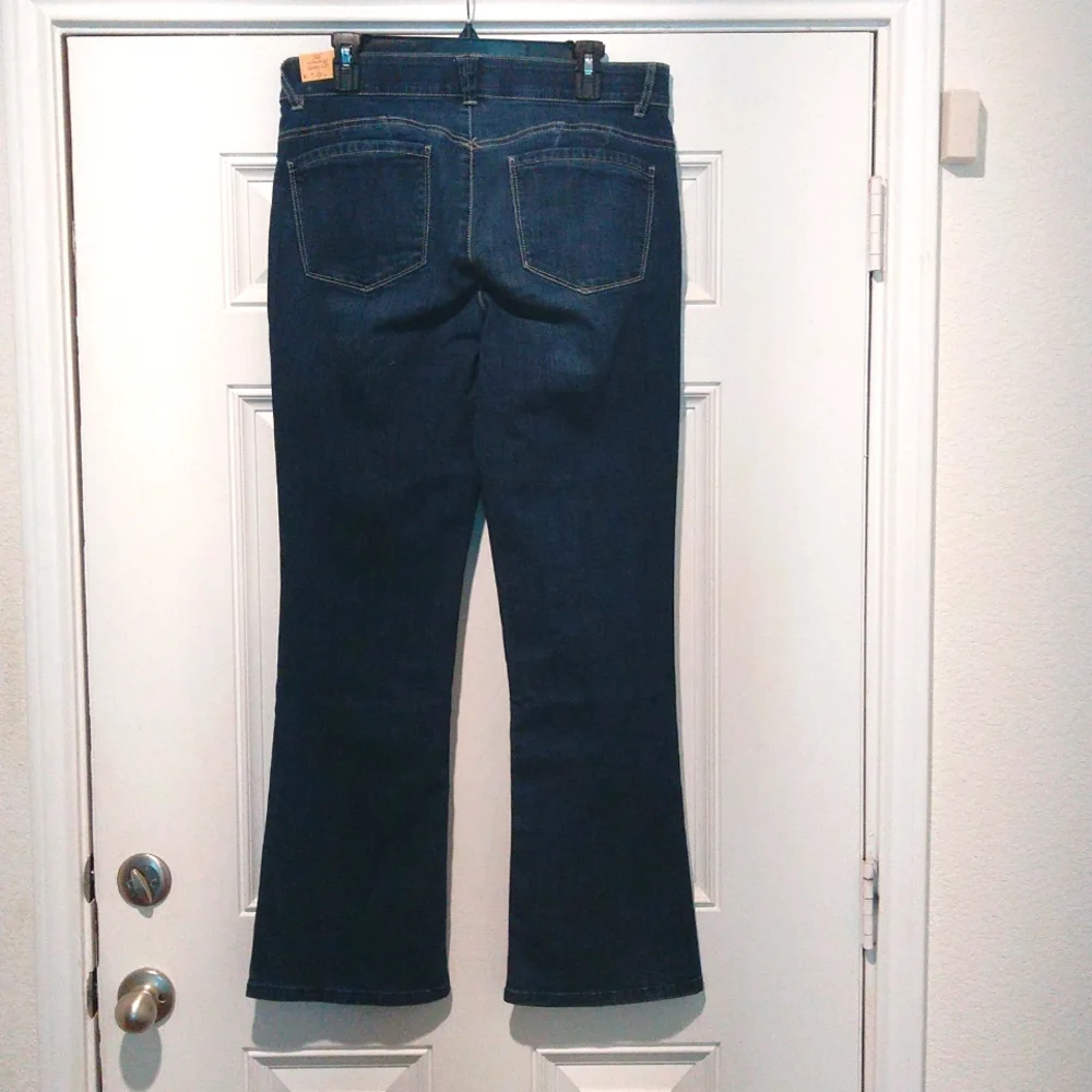 Nwt Democracy Women's Itty Bitty Boot cut Flare Absolution Denim Jeans Sz 12 - Picture 7 of 11